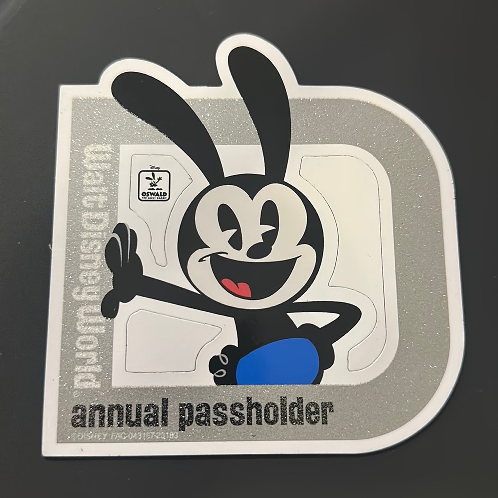 Oswald annual pass magnet